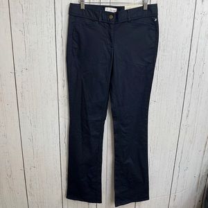NWT Loft Marisa Boot Cut Navy Slacks Size 2
